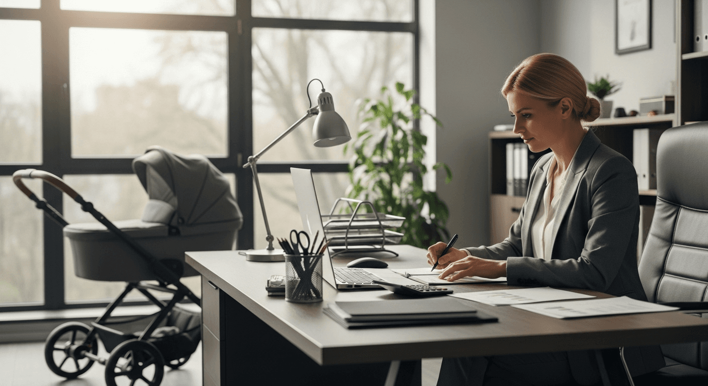 Zasiłek macierzyński przy łączeniu pracy z urlopem rodzicielskim